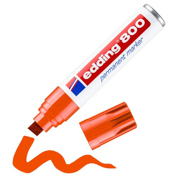 Permanentmarker 800 Keilspitze 4-12 mm - orange