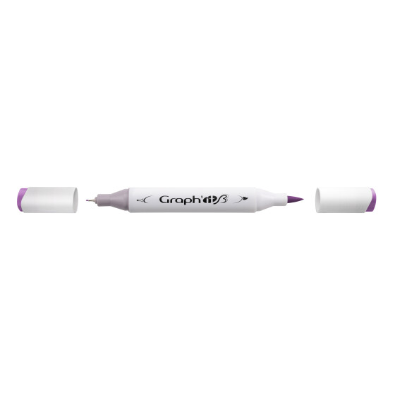 GRAPHIT Marker Brush & Extra Fine - Antik violet (6155)