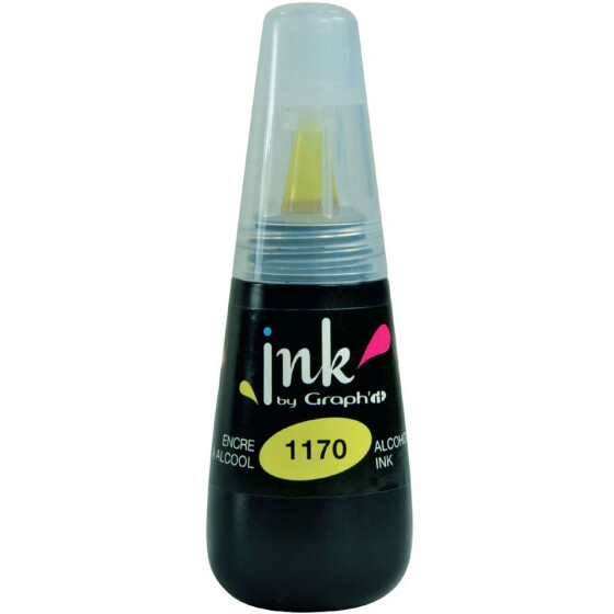 Graphit Nachfülltinte für Marker 25ml Farbe: 1170 - Sun Y