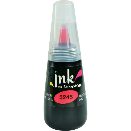 Graphit Nachfülltinte für Marker 25ml Farbe: 5245 - Ruby