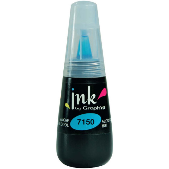 Graphit Nachfülltinte für Marker 25ml Farbe: 7150 - Cyan