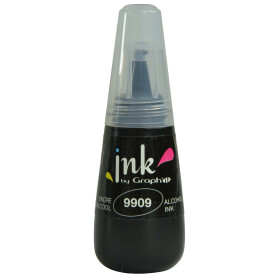 Graphit Nachfülltinte für Marker 25ml Farbe: 9909 - Black (K)