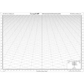 GRAPHIT Zeichenhilfe Perspektiv-Raster B