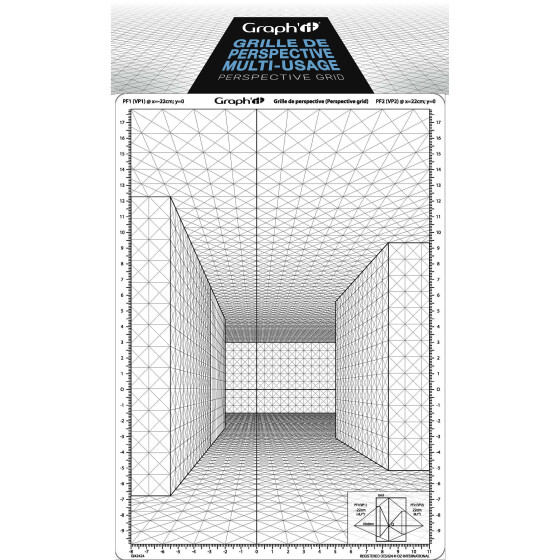 GRAPHIT Raster - Straße in Frontalperspektive