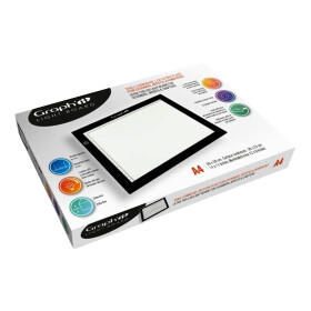 flacher LED-Leuchtisch - DIN A4 - 23x30 cm