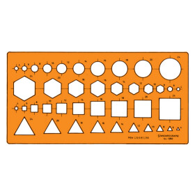 Standardgraph 1350 - Kombischablone