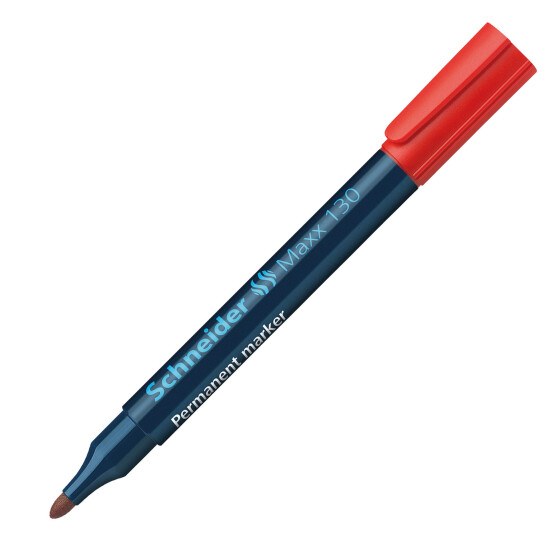 SCHNEIDER Maxx 130 Permanent-Marker Rundspitze 1-3mm - rot