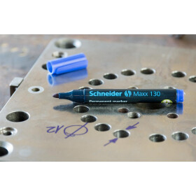 SCHNEIDER Maxx 130 Permanent-Marker Rundspitze 1-3mm - rot