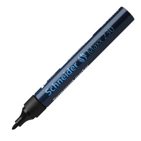 SCHNEIDER Maxx 230 Permanent-Marker Rundspitze 1-3mm - schwarz