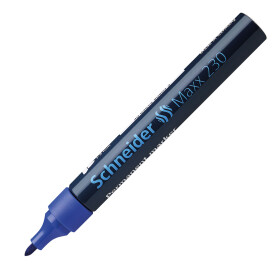 SCHNEIDER Maxx 230 Permanent-Marker Rundspitze 1-3mm - blau