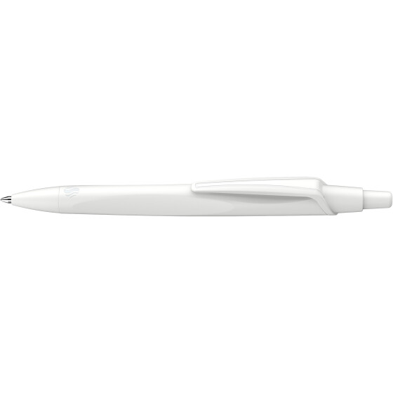 Kugelschreiber Reco M Gehäusefarbe: weiß, Schreibfarbe: schwarz
