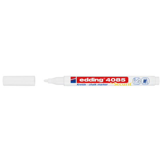 Kreidemarker 4085 Rundspitze 1-2 mm - weiß