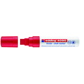Kreidemarker e-4090 Keilspitze 4-15mm - rot