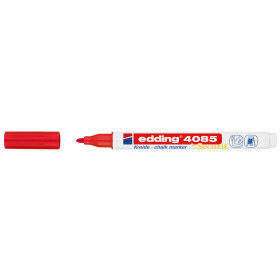 Kreidemarker e-4085 Rundspitze 1-2mm - rot