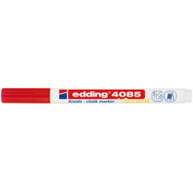 Kreidemarker e-4085 Rundspitze 1-2mm - rot