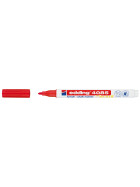 Kreidemarker e-4085 Rundspitze 1-2mm - rot