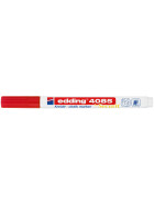 Kreidemarker e-4085 Rundspitze 1-2mm - rot