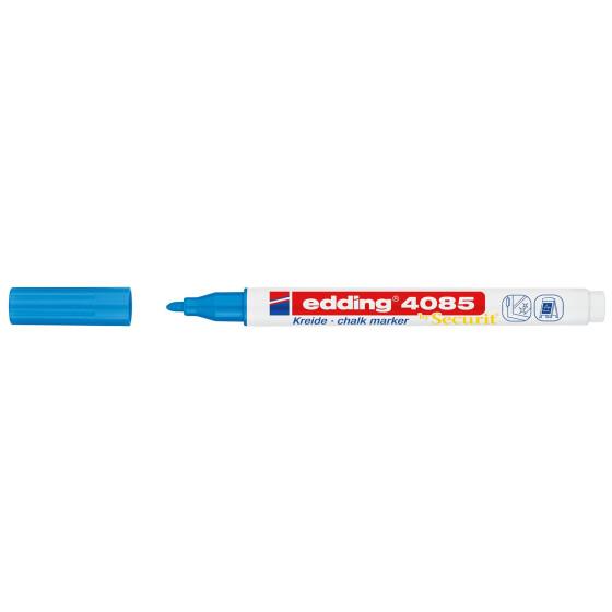 Kreidemarker e-4085 Rundspitze 1-2mm - hellblau