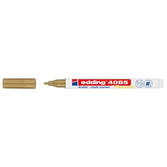 Kreidemarker e-4085 Rundspitze 1-2mm - gold