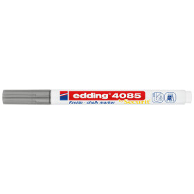 Kreidemarker e-4085 Rundspitze 1-2mm - silber