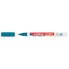 Kreidemarker e-4085 Rundspitze 1-2mm - blau-metallic