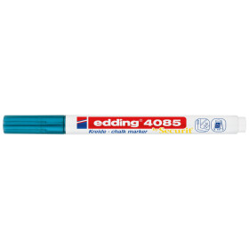 Kreidemarker e-4085 Rundspitze 1-2mm - blau-metallic