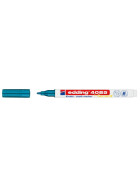 Kreidemarker e-4085 Rundspitze 1-2mm - blau-metallic