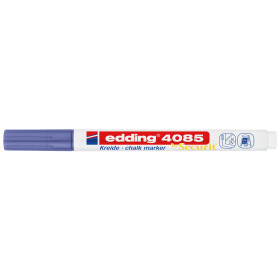 Kreidemarker e-4085 Rundspitze 1-2mm - violett-metall