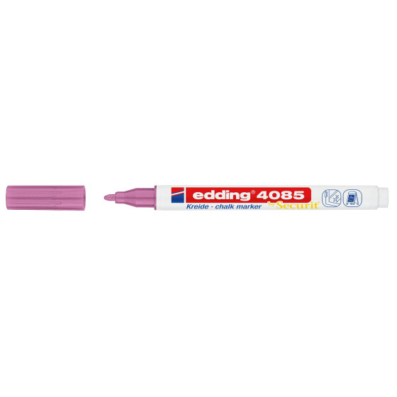 Kreidemarker 4085 Rundspitze 1-2 mm - pink-metallic