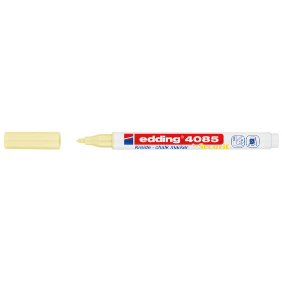 Kreidemarker 4085 Rundspitze 1-2 mm - pastellgelb