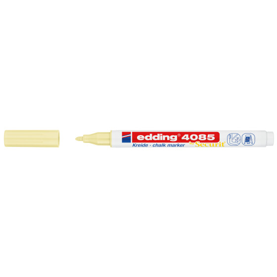 Kreidemarker e-4085 Rundspitze 1-2mm - pastellgelb