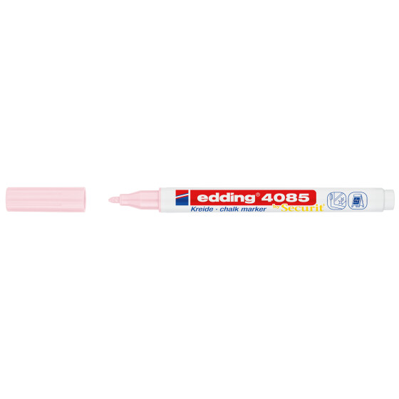 Kreidemarker e-4085 Rundspitze 1-2mm - pastellrosa