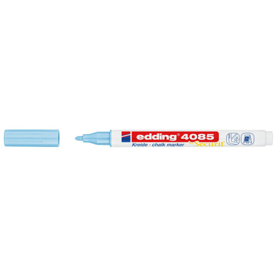 Kreidemarker e-4085 Rundspitze 1-2mm - pastellblau