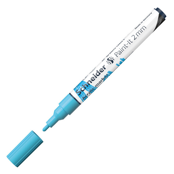 Acrylmarker Paint-It 310 Rundspitze 2mm - pastell blau
