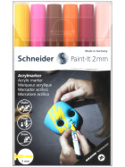 Acrylmarker Paint-It 310 Rundspitze 2mm - Set 3 Nebenfarben 6 Stück sortiert