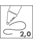 Fallminenstift TK 9400 - alle Varianten 2,0 mm 2H