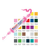 Acrylmarker 3D Double Liner 5400 - 26 Farben