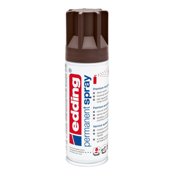 Permanent Spray 200ml - schkoladenbraun seidenmatt RAL 8017