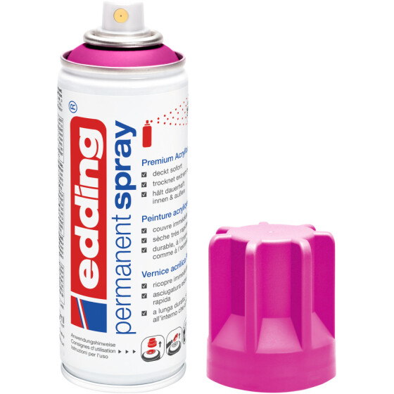 Permanent Spray 200ml - telemagenta seidenmatt RAL 4010