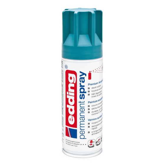Permanent Spray 200ml - petrol seidenmatt
