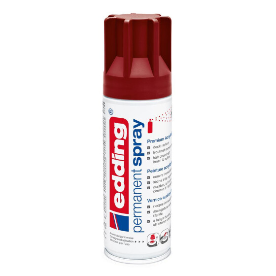 Permanent Spray 200ml - purpurrot seidenmatt RAL 3004