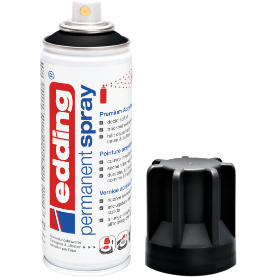 Permanent Spray 200ml - tiefschwarz seidenmatt RAL 9005
