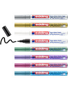Glanzlackmarker Edding 751 22 Farben Rundspitze 1-2 mm