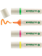 Textmarker EcoLine 24 "blauer Engel" - 10 Farben