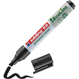 Permanentmarker EcoLine 22 Keilspitze 1-5 mm - 4 Farben