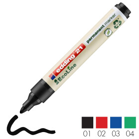 Permanentmarker 21 EcoLine Rundspitze 1,5-3mm - alle Farben