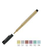 Tuschestift PITT Artist Pen Metallic - 6 Farben