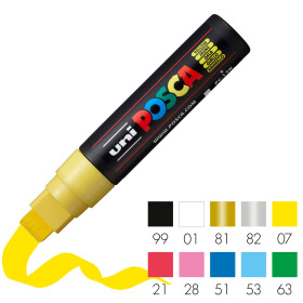 Marker POSCA PC-17K extra-breit Keilspitze 15 mm  - 10 Farben