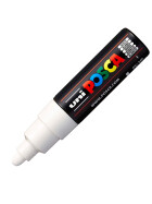 Marker POSCA PC-7M breit Rundspitze 4,5-5,5 mm - weiß
