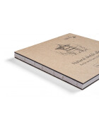 Skizzenbuch Authentic RCP-Papier 14 x 14 cm - 48 Blatt, 100 g/qm